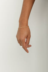 INTERLOCK CHAIN BRACELET