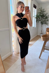 Gia Cutout midi