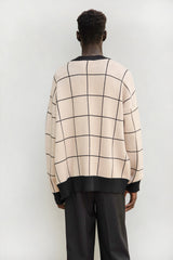 GRID CARDIGAN