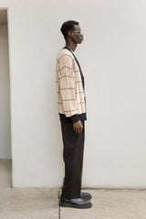 GRID CARDIGAN