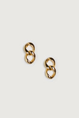 LINKED CHAIN DROP EARRING