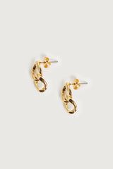 LINKED CHAIN DROP EARRING