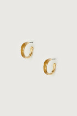 HOOP STONE EARRING