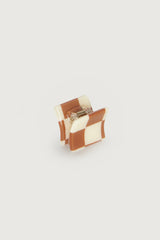 CHECKERED MINI HAIR CLIP