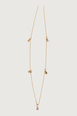 COLOURED ZIRCONIA NECKLACE