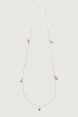 COLOURED ZIRCONIA NECKLACE