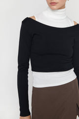 LAYERED TEE AND LONG SLEEVE TOP