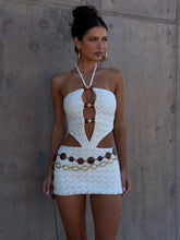 TIAN MINI DRESS CREAM
