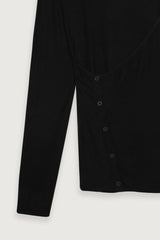 LAYERED TOP WITH CUTOUT