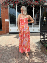 Verity Floral Sweetheart Maxi Dress