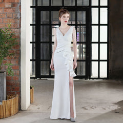 Ava Cowl Neck Formal Dress