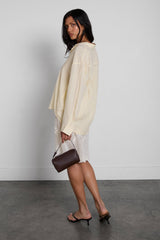 OVERSIZED PINSTRIPE SHIRT
