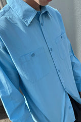 COTTON POPLIN SHIRT