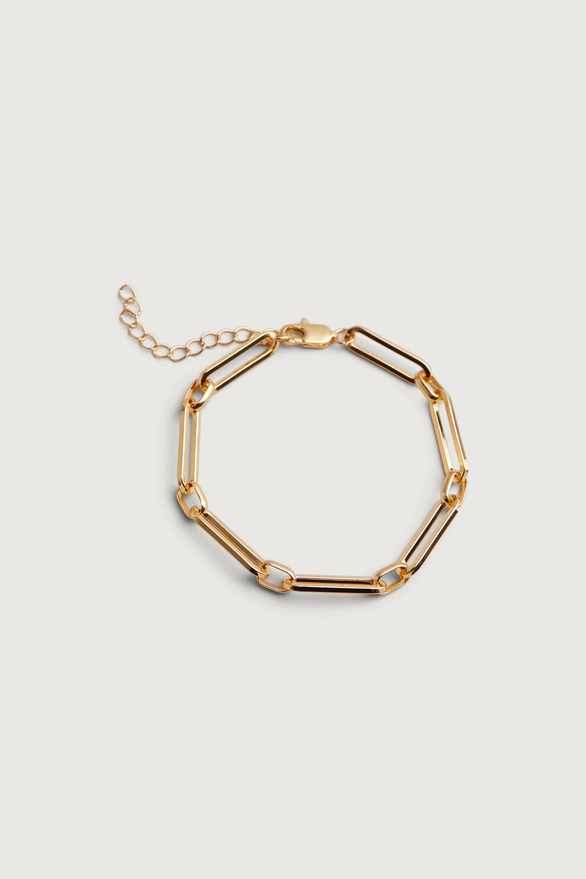 OVAL LINK CHAIN BRACELET