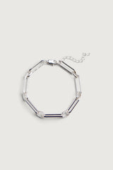 OVAL LINK CHAIN BRACELET