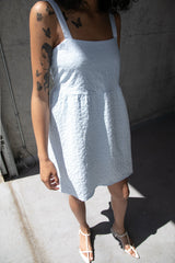 MINI FLORAL FABRIC DRESS