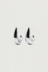 CURVED HOOP EARRINGS