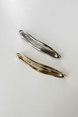 LONG ABSTRACT-SHAPED HAIR CLIP