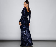 Ireland Formal Sequin Mermaid Dress