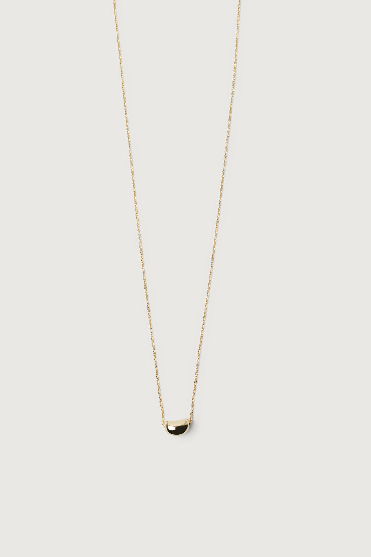 BEAN PENDANT NECKLACE