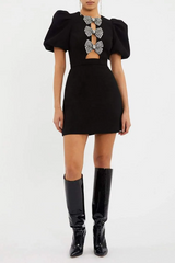 Nora - Bow Mini Dress