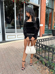 Celeste Velvet Corset Top