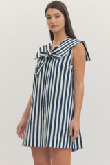 Mallory Sailor Collar Mini Dress